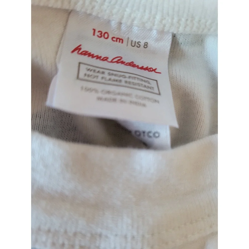 Hanna Andersson Kids US 8 Ski Mountain Organic Cotton Pajama Top Long Sleeve #9